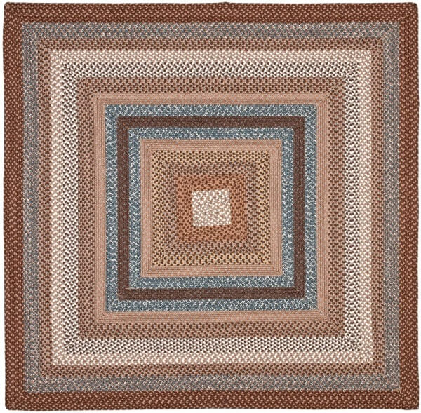 Multi-Colored Braided Rug Multi-Colored Braided Rug