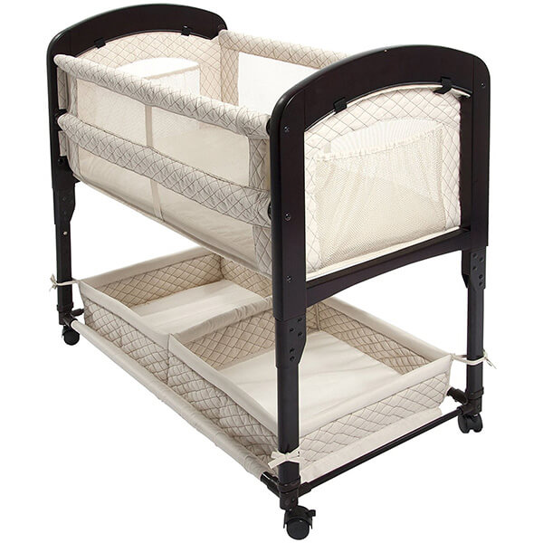 miclassic bedside crib travel bassinet