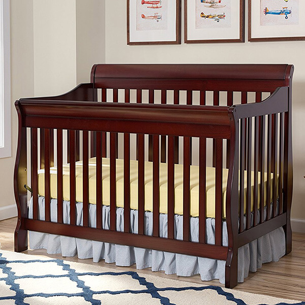 Delta Children Canton 4-in-1 Convertible Crib, Espresso Cherry Delta Children Canton 4-in-1 Convertible Crib, Espresso Cherry