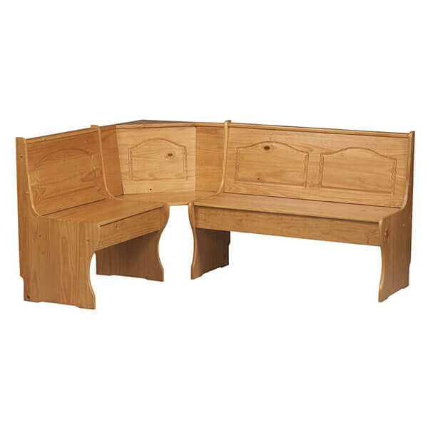Linon Chelsea Kitchen Nook Corner Unit Linon Chelsea Kitchen Nook Corner Unit