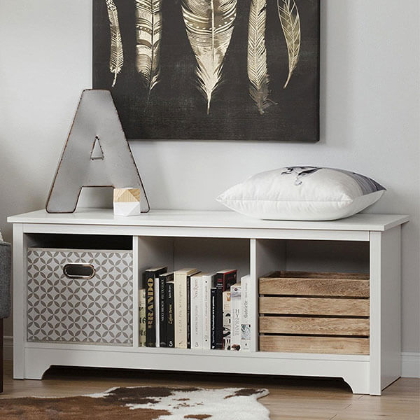 South Shore Vito Cubby Storage Bench South Shore Vito Cubby Storage Bench