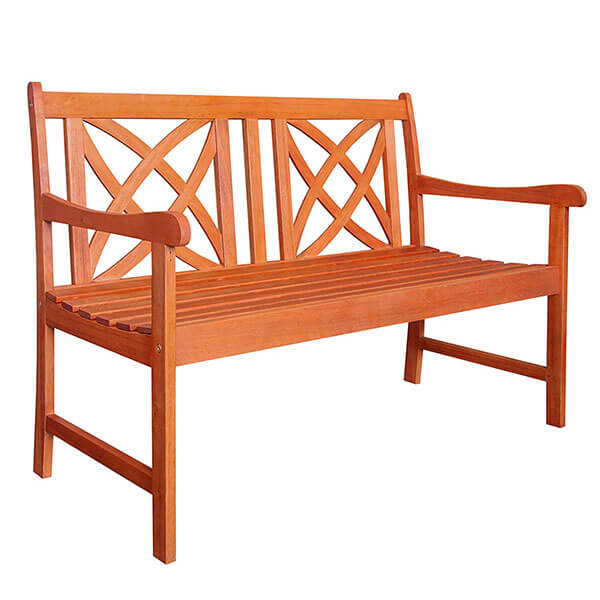 Vifah Wooden Garden Bench Vifah Wooden Garden Bench