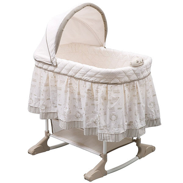 Delta Children Rocking Bassinet, Play Time Jungle Delta Children Rocking Bassinet, Play Time Jungle
