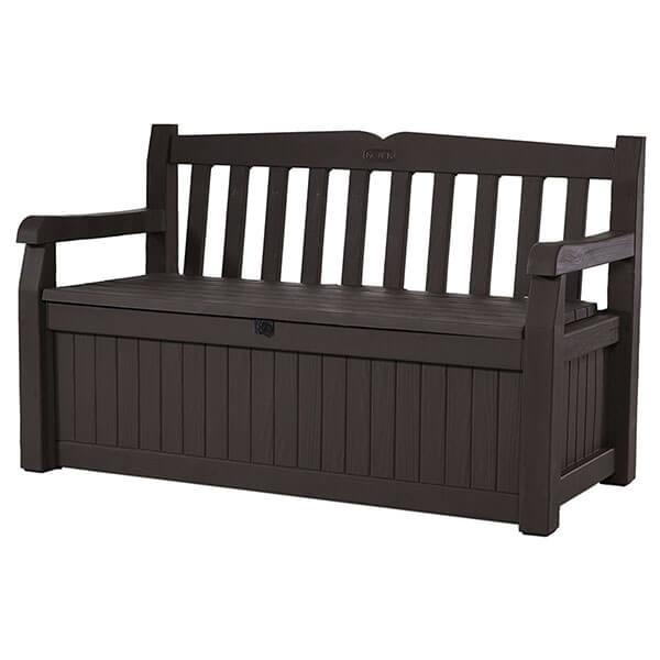 Keter Eden 70 Gallon All Weather Outdoor Storage Bench Keter Eden 70 Gallon All Weather Outdoor Storage Bench