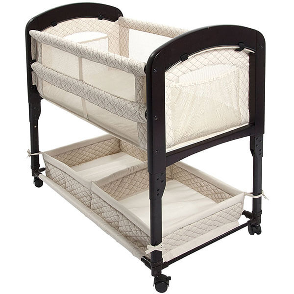 Arm's Reach Concepts Cambria Co-Sleeper Bassinet, Natural Arm's Reach Concepts Cambria Co-Sleeper Bassinet, Natural