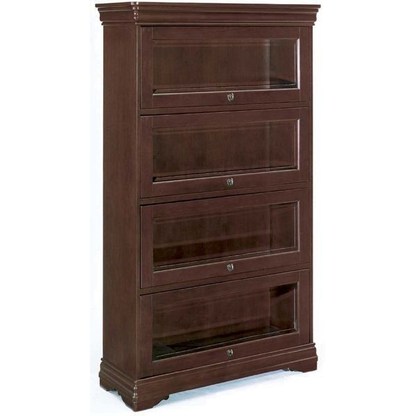 6 Best Barrister Bookcases Of 2019 Easy Home Concepts Four Door Barrister Bookcase