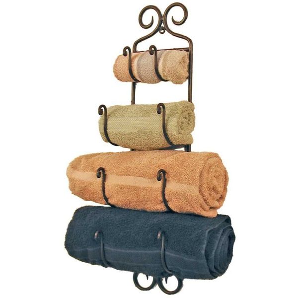 6 Best Wrought Iron Towel Racks of 2020 - Easy Home Concepts