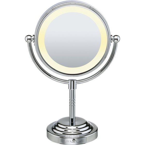 Lighted Mirrors Easy Home Concepts Conair Classique Double Sided Lighted Makeup Mirror